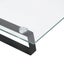 Monitor Stand Black 80x20x8 Cm Tempered Glass And Metal Tiaxxp Carousel 7