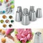 7pcs Cake Piping Nozzle Icing Decor Topper Decorating Tools Carousel 8