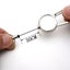 Keychain Elastic Retractable Key Ring Resilience Steel Wire Rope Carousel 11