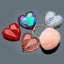 Heart Silicone Resin Mold Jewellery Necklace Mould Carousel 8
