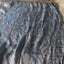 Vintage Antique Blue Bedspread Old Textile Mermaids Tigers Floral Woven Design Carousel 12