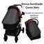 Gold Series 3-in-1 Travel System - Stroller + Bassinet + Capsule and Food Tra... Carousel 9