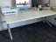 LARGE heavy white desk for your home office Carousel 1