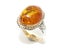 Imperial 9ct Yellow Gold Ring set with 3.35ct Amber Carousel 3
