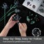 NNEOBA Black Rose Building Block Set Gothic Bouquet (12 PCS) Carousel 6