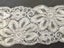 Wide white lace - 1m length x 11 1/2cm wide Carousel 2