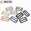 10Pcs Webbing Straps Metal Buckles Slider Tri Glide Ring Buckle Adjuster Bag Carousel 6