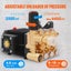 Pressure Washer Pump Power Washer Pump 25 mm Shaft Horizontal 4400PSI 4GPM Carousel 9