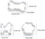 Dog Bone Paw Cookie Cutters Cake Molds Biscuit Cutting Moulds Carousel 4