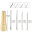 Canvas Leather Sewing Awl Hand Stitcher Kit Tools Carousel 9