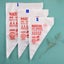 100pcs Icing Piping Bags M Carousel 6