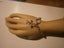 STG SIL. BELCHER CHAIN BRACELET + 2x KAREN WALKER CHARMS (17.8gms) Carousel 4
