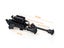 2x Adjustable 6" to 9" Legs Sniper Hunting Rifle Bipod with Sling Swivel Mount Carousel 8