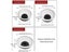 Desk Hole Cover Round Waterproof Detachable Round Dustproof Nonslip Desktop Carousel 7