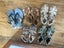 Italian made kids Leather sandals bundle sizes 25/27 Carousel 9