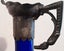 COBALT BLUE GLASS BODY WINE PITCHER C 1863-83 . PEWTER TOP. Carousel 8