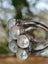 Late Victorian Handmade Natural 3-Pearl 8mm Ring Carousel 6