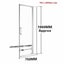 Swing Shower Glass Door Only Carousel 4