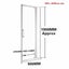 Swing Shower Glass Door Only Carousel 6