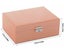 Jewelry Box, WhiteLÂ¬Women's Jewelry Organizer, Women's Faux Leather Jewelry S Carousel 1