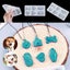 Dog Tag Resin Moulds Silicone Keychain Molds Carousel 7