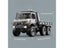 RC Military Truck Toy - 6WD 1/18 Scale Off Road Remote Control Army Crawler Carousel 12