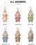 Labubu The Monsters - Exciting Macaron - Soymilk Carousel 1