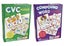 Two children’s educational reading and writing games, new, compound, cvc words Carousel 1