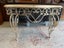 Quality Coated Wrought Iron French Style Stone Top Console Table Carousel 17