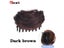 AOSIWIG Synthetic Curly Bun Messy Claw Chignon Clip Hair Bun Curly Wig Clip In Carousel 1