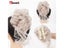 AOSIWIG Synthetic Curly Bun Messy Claw Chignon Clip Hair Bun Curly Wig Clip In Carousel 4