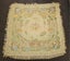 Vintage Brocaded Flowers Chinese Silk Tablecloth 123cm x 126cm Carousel 3