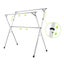 Foldable Clothes Rack Garment Laundry Drying Airer with Wheels Carousel 1