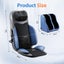 Shiatsu Back Neck Massage Chair Cushion Seat Foot Massager Carousel 10