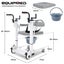 Equipmed 4In1 Patient Lift Transfer Chair Manual Height Adjustment Shower Compat Carousel 2