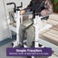 Equipmed 4In1 Patient Lift Transfer Chair Manual Height Adjustment Shower Compat Carousel 3