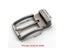 1piece 35mm Metal Brushed Men Belt Buckle Clip Buckle Rotatable Bottom Single Carousel 5