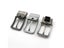 1piece 35mm Metal Brushed Men Belt Buckle Clip Buckle Rotatable Bottom Single Carousel 6