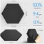 12 Pcs Hexagonal Self-adhesive Acoustic Panels Sound Absorbing Soundproof Wall Carousel 4