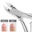 Stainless Steel Cuticle Nail Nipper Professional Nail Clippers Manicure Carousel 4