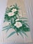 Vintage Japanese Cream Silk Floral Fabric Piece Kimono Panel Carousel 10