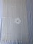 Vintage Japanese Cream Silk Fabric Piece Kimono Panel White Flower Carousel 9