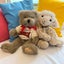 Vintage Tails & Tales Teddy Bear & Prokiwi Lamb Carousel 1