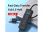 4-Port USB3.0 Hub For Hard Drives USB Flash Drives Mice Keyboards Carousel 4