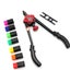 430Pcs Rivnut Riveter Rivet Nut Nutserts Gun Riveting Tool Kit Nutsert M3-M12 Carousel 2