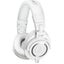 Audio-Technica M Series ATH-M50X Wired Studio Headphones - White Closed Back - 3 Carousel 1