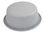 59cm Round Large Plastic Basin - Grey Carousel 2