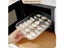 240 Dumpling Fridge & Freezer Storage Box - 4 Layer - Non-Stick & Fresh Seal Carousel 6