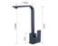 Brand New Kitchen Mixer Tap ware 360 degrees Rotated #335 Matt Black Carousel 3