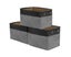 3-Pack Large Foldable Storage Basket Storage Cube Box Organizer With Handles- Carousel 1
